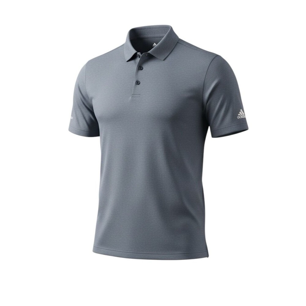 Adidas Men’s Ultimate 365  Heather Grey Performance Golf Polo Shirt NWT XL